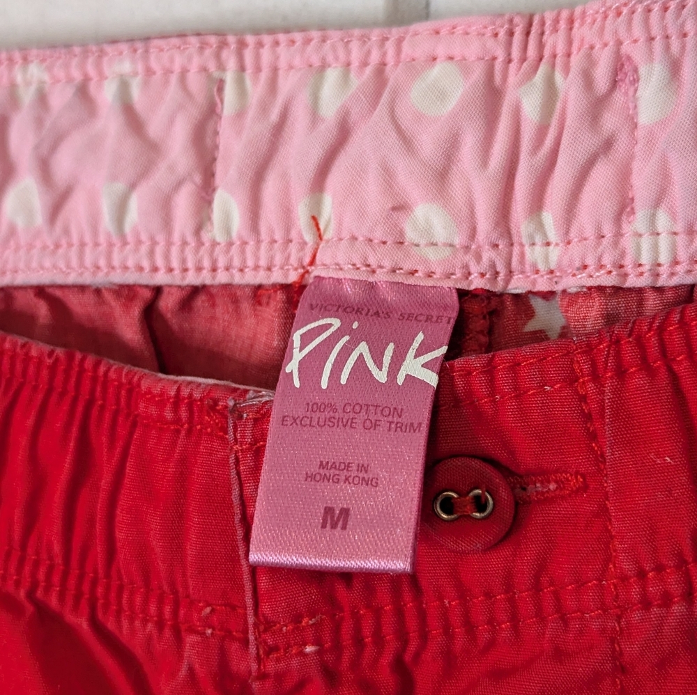 Victoria's Secret PINK y2k red star print pajama pants - Picture 6 of 6